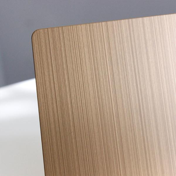 Cold Rolled Hairline Brushed Stainless Steel Sheet AISI 304 304L 316 316L