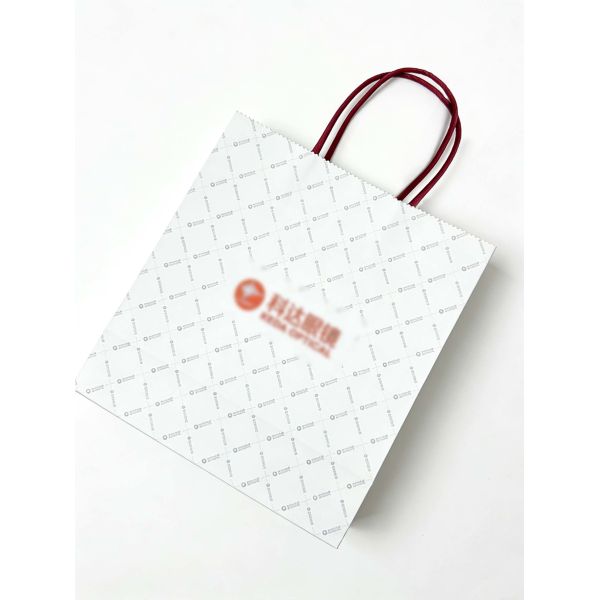 Customizable Disposable Kraft Paper  twisted  handle  Bag Printing  Take Away Bag Shopping Bags