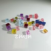 Cultivo artificial color dopado zafiro AL2O3 método CZ personalizado rubí azul Padparadscha
