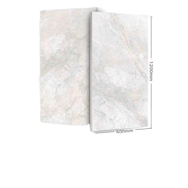 Modern Grey Marble Stone Look Floor Wall Tile