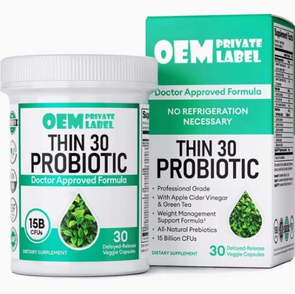 Probiotics Natural Apple Cider Vinegar Acv Green Tea Weight Loss Cayenne Extract Supplement