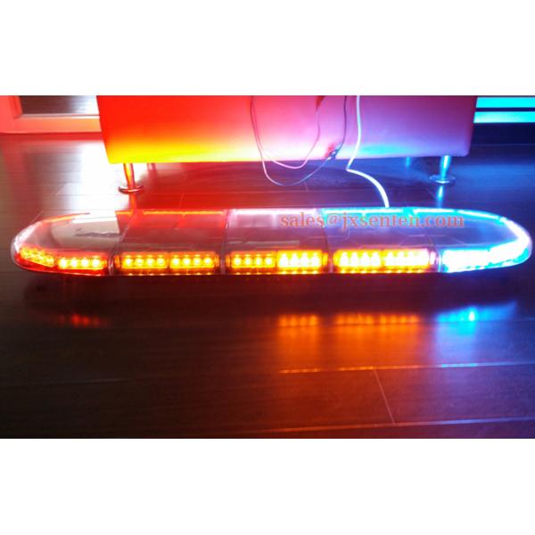 RED/BLUE super bright LED warning lightbar Ultra-thin , Puentes de luces，Varsellys TruckVision，BALIZA DE BARRA DE LUCES ST9100B