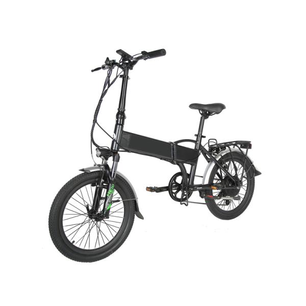Front Suspension Electric Bike Aluminum Alloy Folding Electric Bicycle 250W 36V Ebike