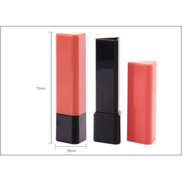 Triangle ABS Matte Lipstick Tube Empty Custom Makeup Packaging