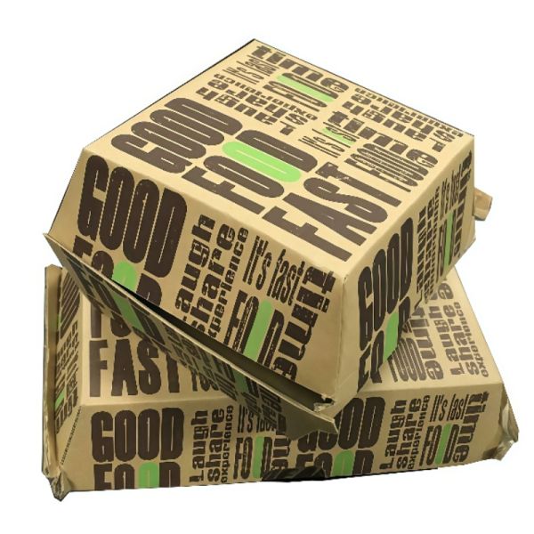 High End Hamburger Packaging Box Heaven And Earth Cover Premium Gift Box Waterproof