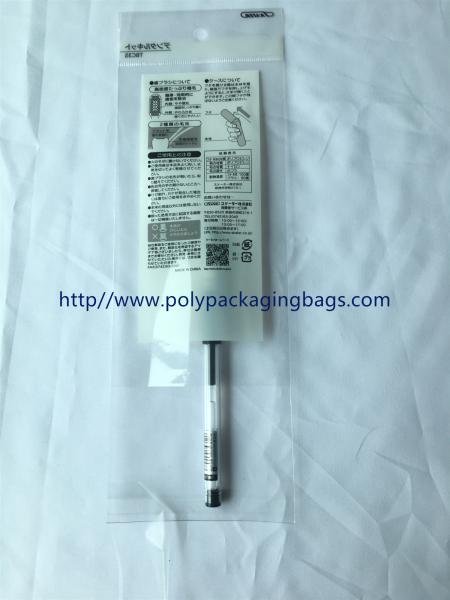 O costume BOPP plain a roupa transparente plástica da camisa do saco que empacota o saco autoadesivo poli para a roupa, presentes, artigos de papelaria