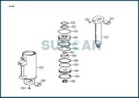 S300163 Auxiliary Cylinder Seal Kit For Wheel Loader CNH 621 721