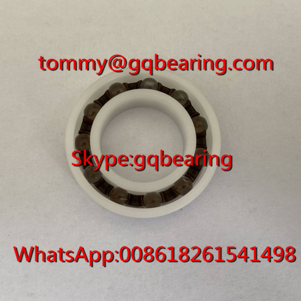 6903 61903 Полный пластиковый подшипник POM со стеклянными шарами 17x30x7 мм