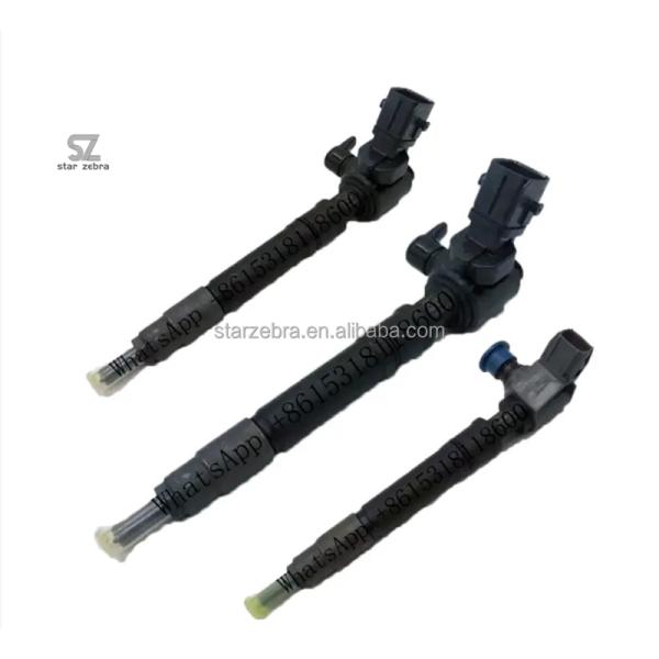 Construction Works 23670-11030 Genuine Excavator Parts Rail Fuel Injector for Diesel CR Engine