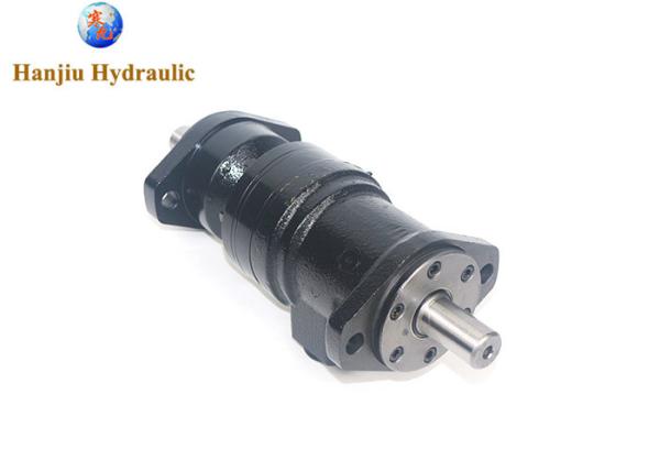 Kassbohrer Rolfo car transporter trailer hydraulic motor dual shaft MRB80C/C, 25mm key shaft,2 holes oval mounting flange