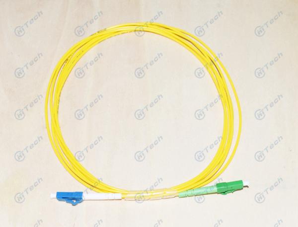 OM3 Duplex Fiber Optic Jumper LC To LC Tensile Strength > 10kg Customized Length