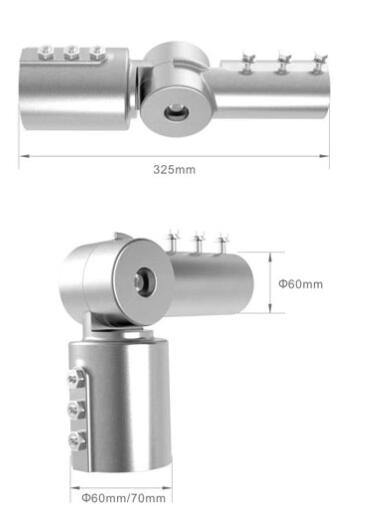 Philip Chip Angle Adjustable 120LM/W City Street Lights