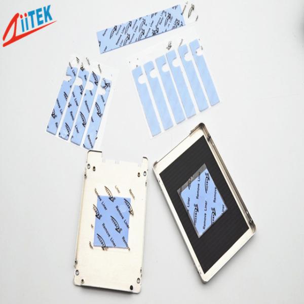 2,0 feuille thermique bleue natually de mauvais goût ultra molle -40 en caoutchouc de silicone du réémetteur isofréquence TIF100-20-05U de W/mK à 160℃