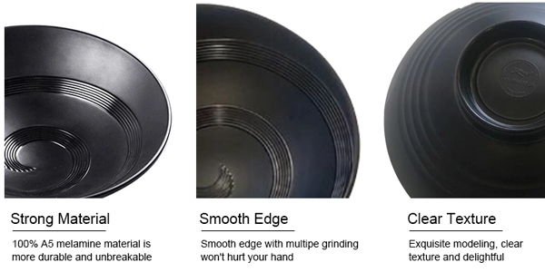 Unbreakable Melamine Ramen Noodle Bowl Set With Chopsticks Ladle