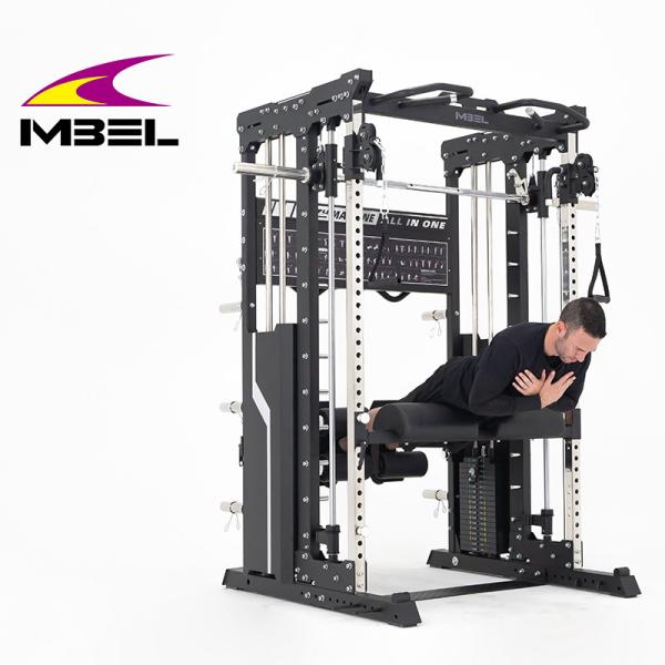 Modern Bodybuilding Equipment Adjustable Folding Squat Rack for Multifunctional Fitness