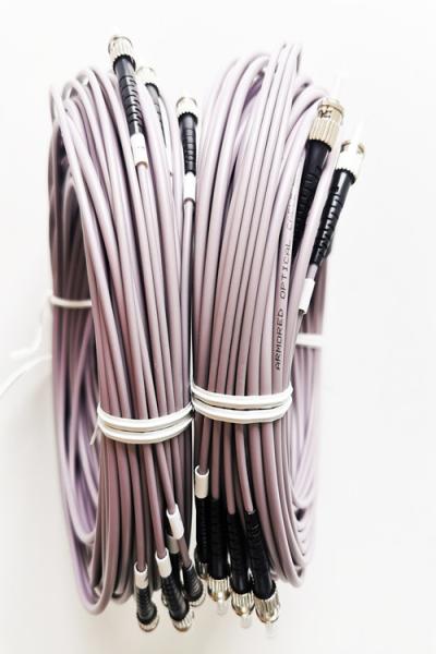 Comprimento blindado do cabo 25m do remendo da fibra ótica do ST UPC de CATV milímetro
