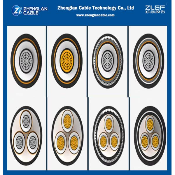 Medium Voltage  XLPE Insulated PVC Or LSZH Sheathed Tape Armoured Copper / Aluminum Cables Underground Distribution