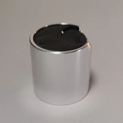JL-CP101 Aluminum Silver Gold Disc Top Cap 18 20 24 28 410 415 For Plastic Bottle