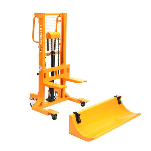 Sinolift China CR Manual Hydraulic Roll Lifter-1.5m Max Lift Height /600kg Capacity