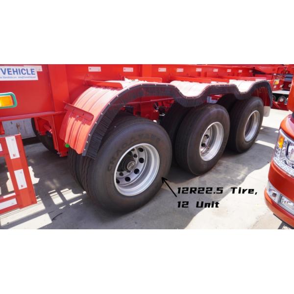 37 to 40 tone 40foot Side Lifter Truck Trailer Near Me 20Ft Container Side Loader Truck Trailer for Sale