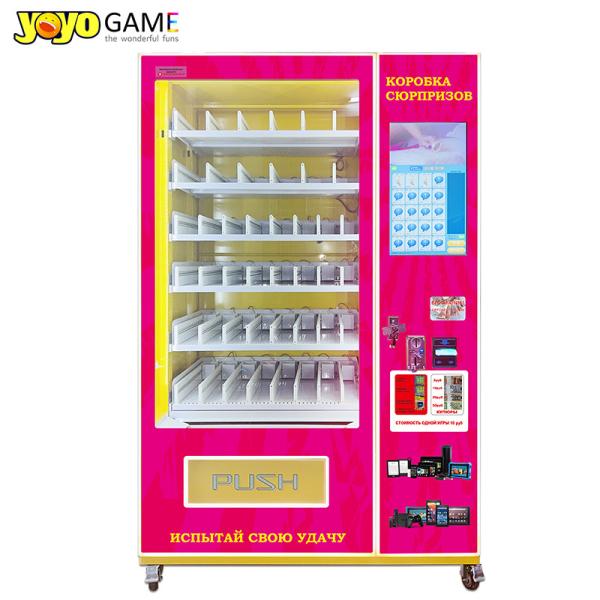 American Standard Cosmetic Hair Lash Vending Machine Pink Hair Wigs Eyelash Smart Vending Machine