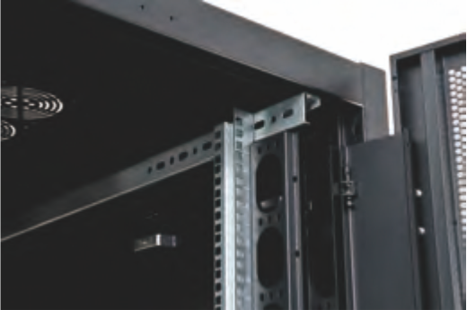 VE Server Rack Cabinet with 1300kg Loading Capacity 24/42U Capacity and SPCC Cold Rolled Steel Construction