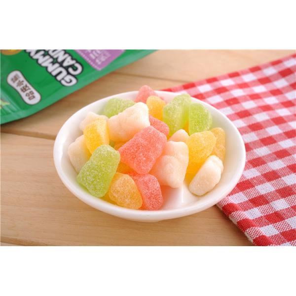 Yummy Mini Tropical Gummy Bears , Strawberry Gummy Candy With Calcium Zinc