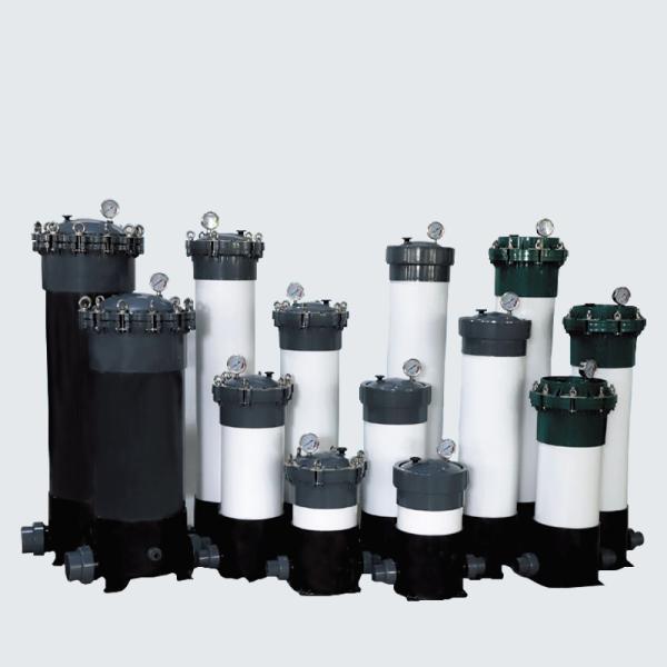 12 Water Multi Bag Filter Housing Stainless Steel Treatment For Paints / Liquid