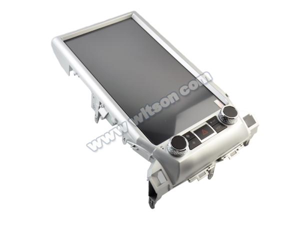 Tesla Vertical Android Screen For Toyota Land Cruiser 2016-2020  Car Multimedia Stereo