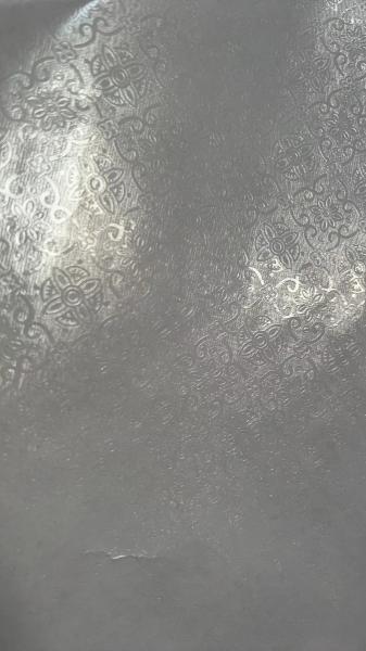 Customized Embossed Gold And Silver Foil For Cake Tray Made And Black And White Metalized Film  For  Coke  Board