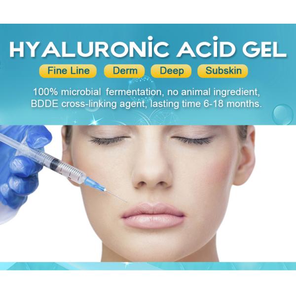 Llenador cutáneo ácido hialurónico profundo de la certificación 1ml Derm ha del CE para los labios