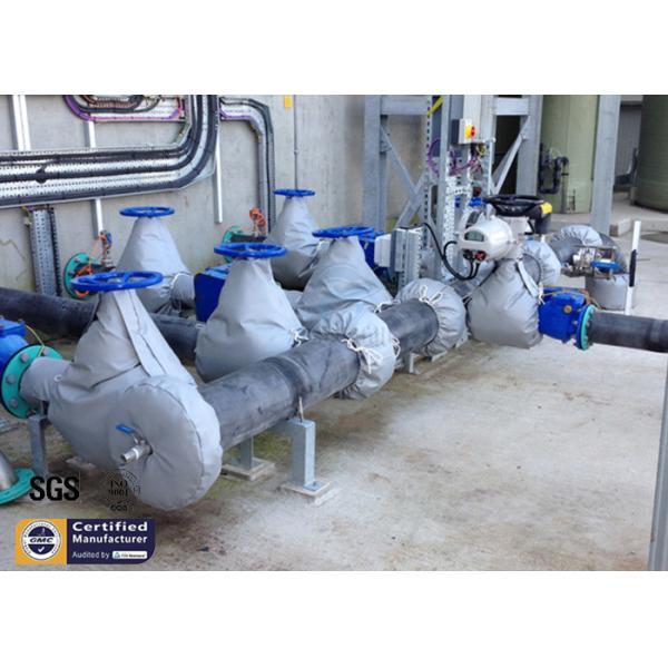 High Adaptable Gate Valve Cover Heating Keep Removable Insulation Jacket Alkali Free
