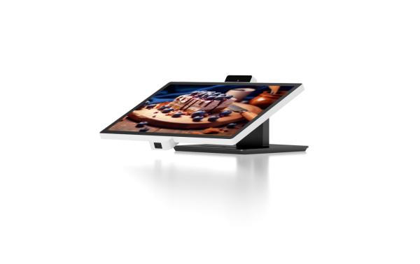 21.5 LCD Self-Service Kiosk with 1080p Touchscreen and Thermal Printer