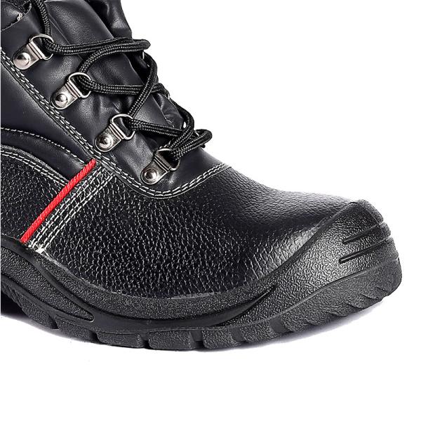 Shengjie горячая продажа Промышленная подлинная кожа PU подошвы противопрокол мужской рабочие ботинки Безопасные сапоги