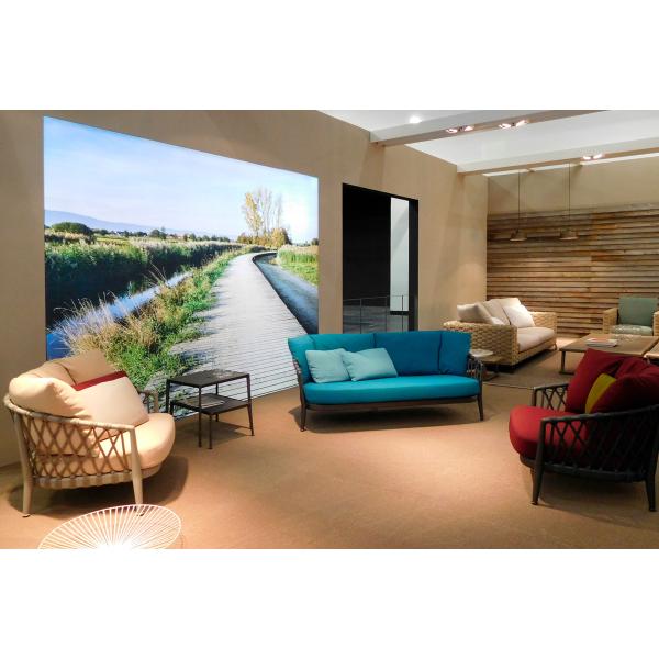 High End Outdoor Patio Furniture Rattan Sofa Leisure Comfortable with Quick dry foam