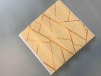 Panneaux de mur stratifiés de PVC, panneaux de mur imperméables de estampillage chauds pour le salon