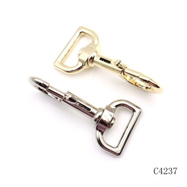 73mm Heavy Duty Dog Leash Clip OEM ODM Zinc Alloy Hook For Pet Leashes