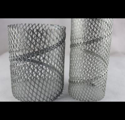 304 Perforated Stainless Steel Exhaust Tubing Custom Polished For Food Mining