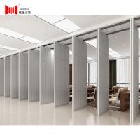 Restaurant Fabric Surface Decorative Partition Wall Soundproof 38db