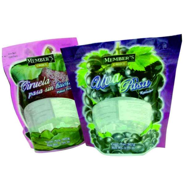 zip bag for packing , plastic bag packaging for food , large packaging bag