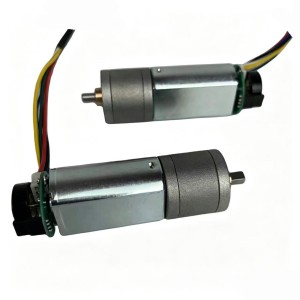 12V 20mm Micro Gear Motor with Encoder for Precision Automation and Robotics