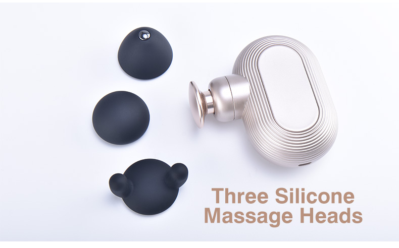 4 Speed Percussion Massage Gun Brushless Mini  Pocket Force Palm Size Massager Gun