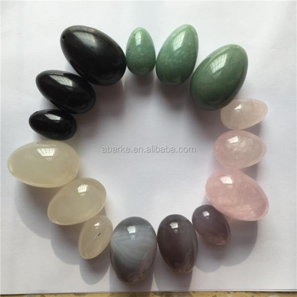 Polished Nephrite Jade Yoni Eggs The Perfect Addition to Your Yoni Practice at Natural Stone Prices