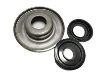 Turnup Tkii Steel Conveyor Rollers Bearing Housing With Two Labyrinth Seals 