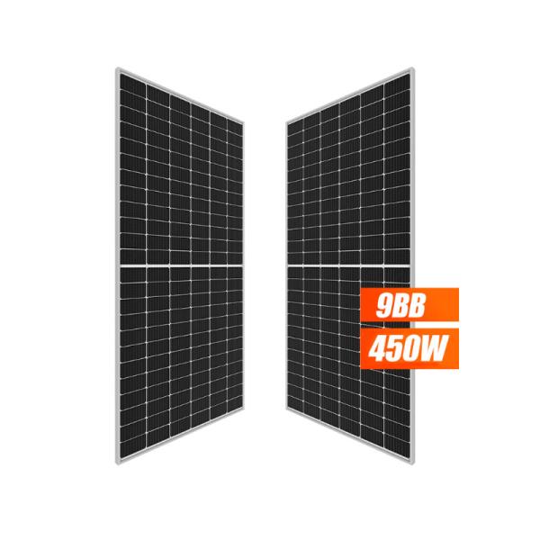 Mono Half Cell Solar Panel 500 Watt Bifacial Solar Panels 380w 400w 420w 450w