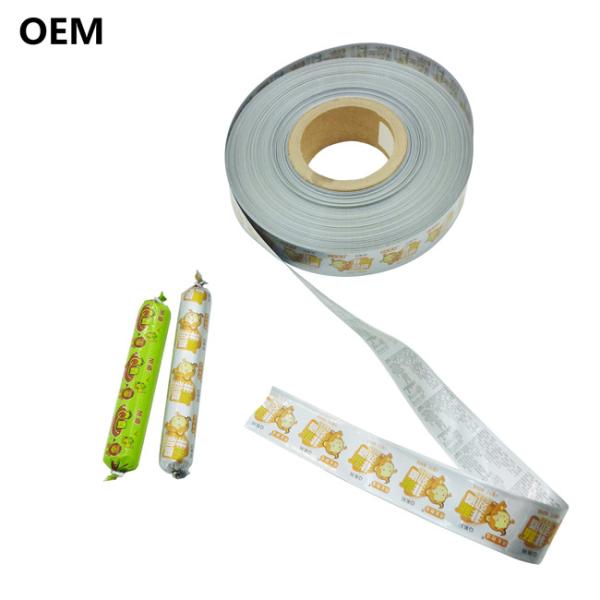 Kingred 40mm Caliber Flexography Printing Plastic Sausage Casings for Sausages