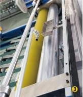6200PCS/H UV Spot Coating Machine Glazing 1090×1440mm