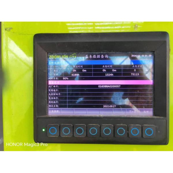 High Performance 2021 Model Used Cement Pump Zoomlion 56 Meter Concrete Pump