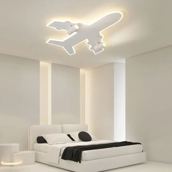 Boy Room Lighting Baby Room Kids Bedroom Ceiling Light Airplane Lamp(WH-MA-305)