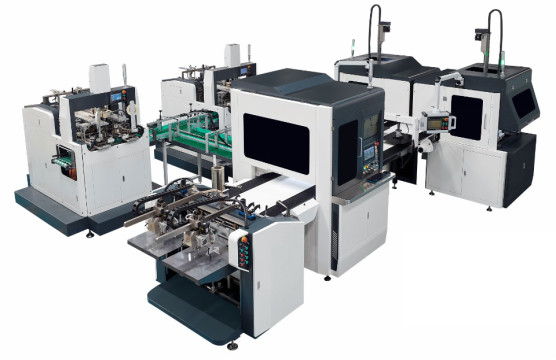 Fully Automatic High-Speed And High-Efficiency Double-Channel Rigid Box Forming Machine 50 Pairs Per Min